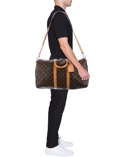 louis vuitton keepall 45 bandouliere vintage brown|louis vuitton empreinte keepall.